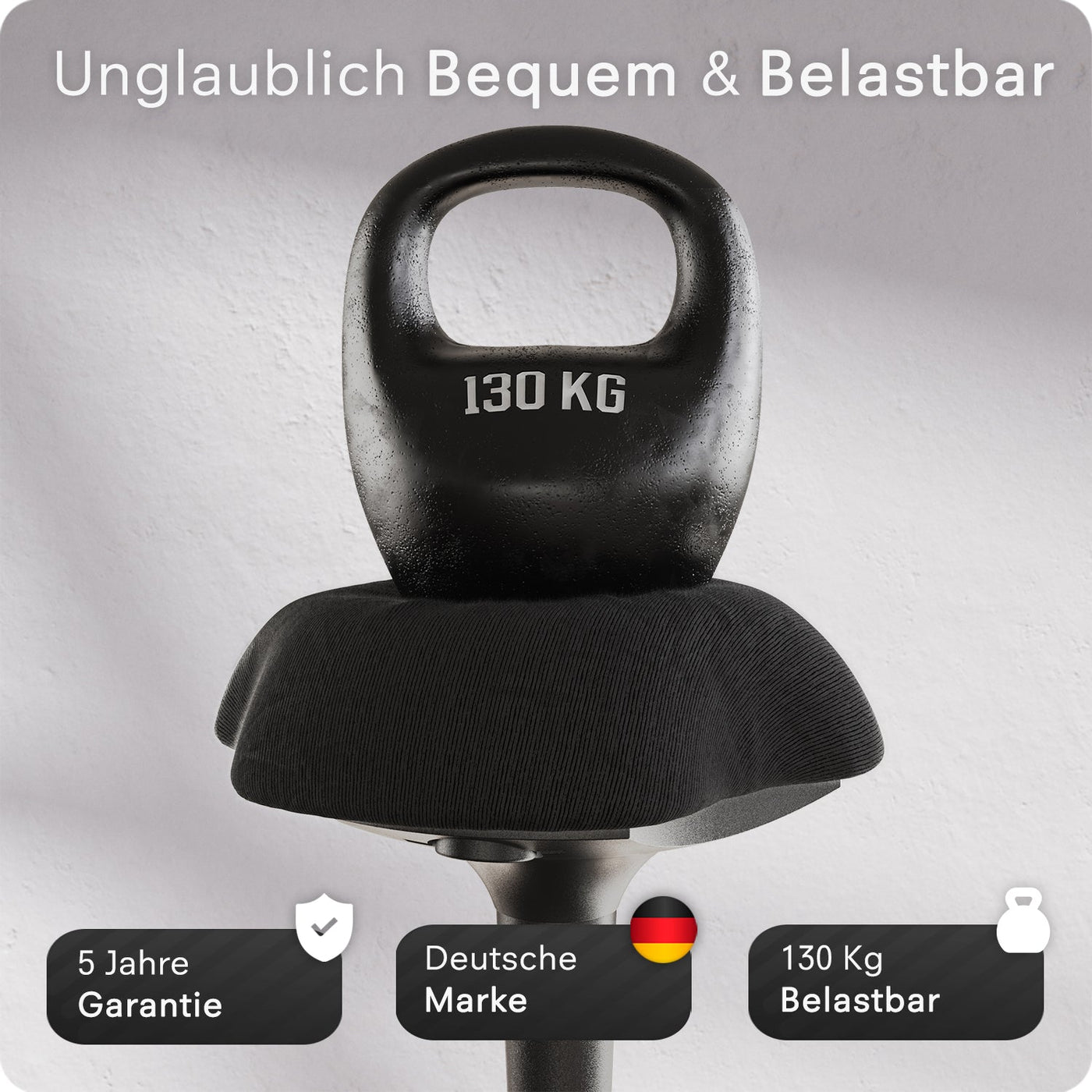 DESQUP WOBBLE | Ergonomischer Sitz- & Stehhocker