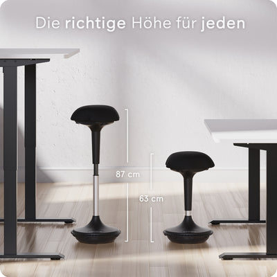 DESQUP WOBBLE | Ergonomic sitting &amp; standing stool 