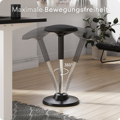DESQUP MOTION | Ergonomic sitting &amp; standing stool 